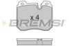 BREMSI BP2659 Brake Pad Set, disc brake